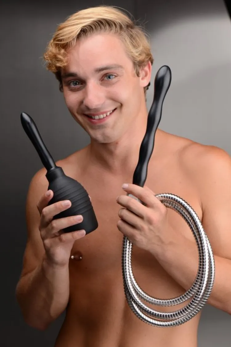 Clean Stream Anal Douches & Enemas>All-In-One Shower Enema Cleansing System