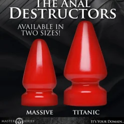 Master Series Unique Anal Toys | Large Butt Plugs>Anal Destroyer Butt Plug
