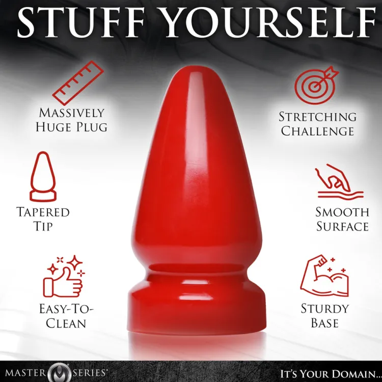 Master Series Unique Anal Toys | Large Butt Plugs>Anal Destroyer Butt Plug