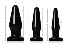 Trinity Vibes Starter Bdsm & Bondage Kits | Anal Starter Toys>Anal Trainer Set