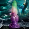 Creature Cocks Silicone Dildos | Harness Compatible Dildos>Aqua Phoenix Silicone Dildo