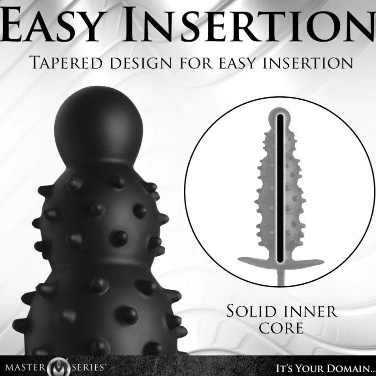 Master Series Unique Anal Toys>Ass Puffer Nubbed Inflatable Silicone Anal Plug