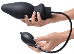 Master Series Unique Anal Toys | Butt Plugs>Ass-Pand Large Inflatable Silicone Anal Plug