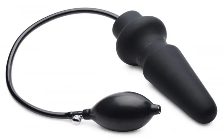 Master Series Unique Anal Toys | Butt Plugs>Ass-Pand Large Inflatable Silicone Anal Plug