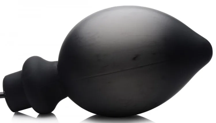 Master Series Unique Anal Toys | Butt Plugs>Ass-Pand Large Inflatable Silicone Anal Plug