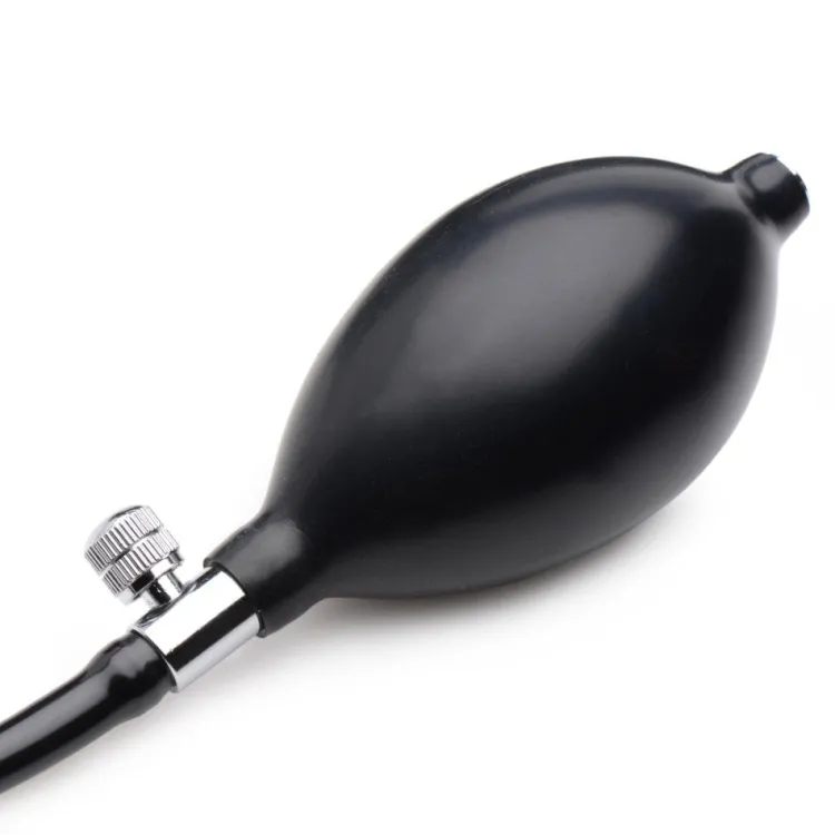 Master Series Unique Anal Toys | Butt Plugs>Ass-Pand Large Inflatable Silicone Anal Plug