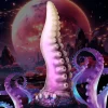 Creature Cocks Silicone Dildos | Harness Compatible Dildos>Astropus Tentacle Silicone Dildo