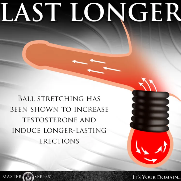 Master Series Cock & Ball Devices>Ball Stack Ball Stretcher