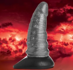 Creature Cocks Silicone Dildos>Beastly Tapered Bumpy Silicone Dildo