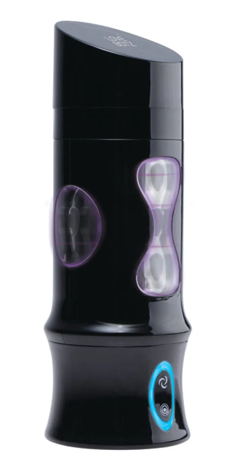 LoveBotz Automatic & Hands-Free Masturbators | Vibrating Strokers>Beat It 8X Rotating and Rhythmic Masturbator