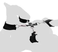 Frisky Sex Toy Kits & Collections | Starter Bdsm & Bondage Kits>Beginner Fleece Hog-Tie Kit
