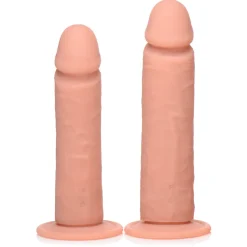 Curve Toys Ultra Realistic Sex Toys | Silicone Dildos>Big Shot Vibrating Remote Control Silicone Dildo