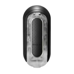 Tenga Automatic & Hands-Free Masturbators | Vibrating Strokers>Black Flip 0-Zero Electronic Vibration Stroker