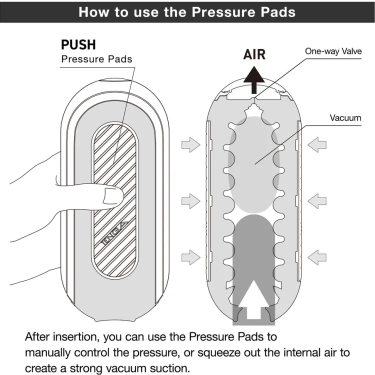 Tenga Automatic & Hands-Free Masturbators | Vibrating Strokers>Black Flip Zero Gravity Vibrating Masturbator