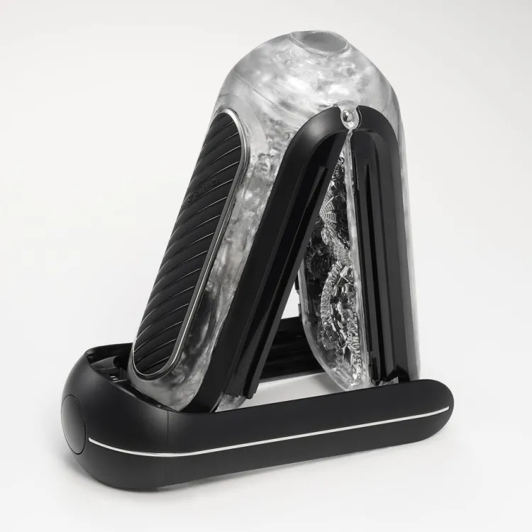 Tenga Automatic & Hands-Free Masturbators | Vibrating Strokers>Black Flip Zero Gravity Vibrating Masturbator