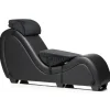Master Series Luxury Toys | Sex Furniture, Swings, & More>Black Kinky Couch Sex Chaise with Love Pillows