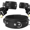 Strict Leather Sex Toy Kits & Collections | Luxury Toys>Black Premium Leather Bondage Set