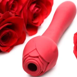 Bloomgasm Silicone Vibrators | Waterproof Vibrators>Sweet Heart Rose Vibrator