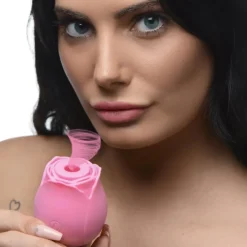 Bloomgasm Silicone Vibrators | Waterproof Vibrators>Wild Rose 10X Suction Clit Stimulator