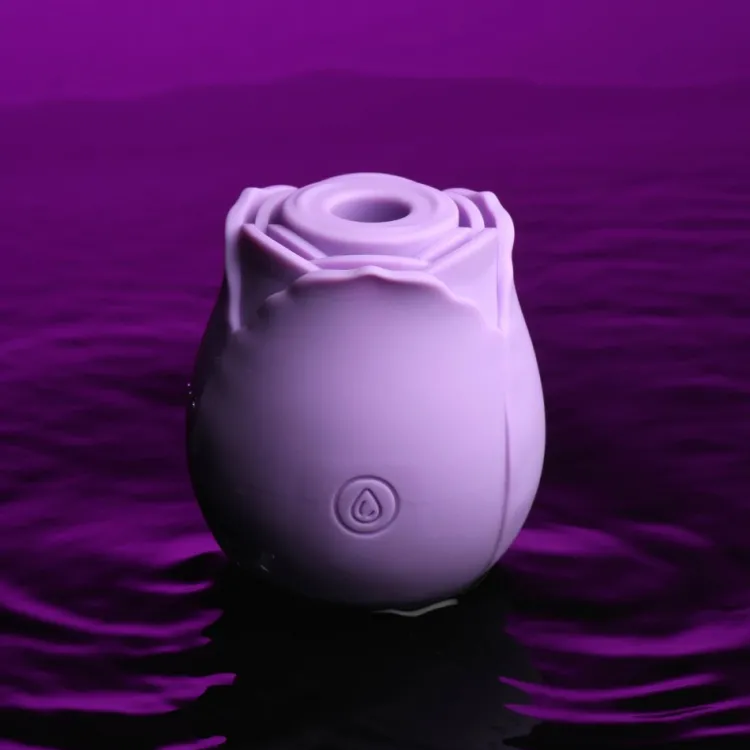 Bloomgasm Silicone Vibrators | Waterproof Vibrators>Wild Rose 10X Suction Clit Stimulator