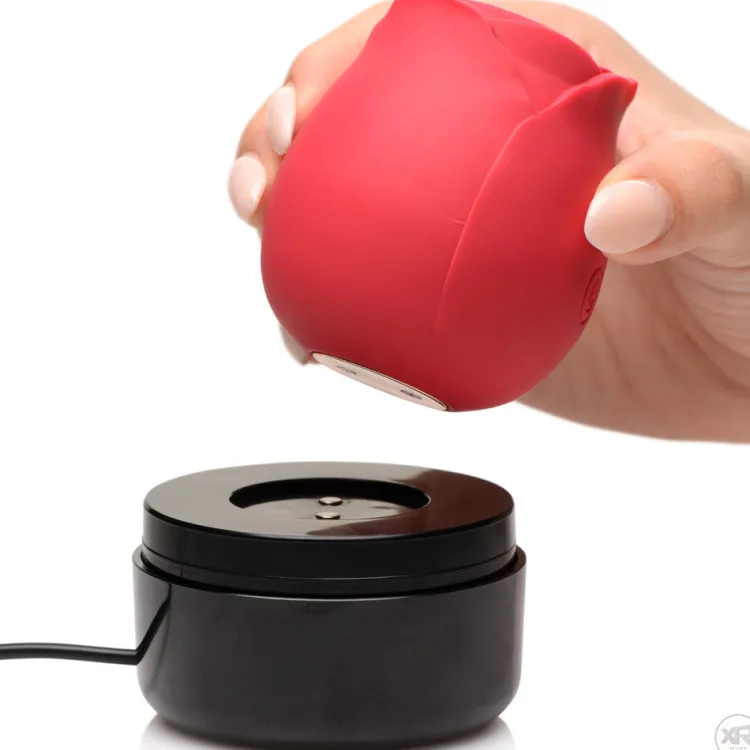 Bloomgasm Silicone Vibrators | Waterproof Vibrators>10x Enchanted Rose Clitoral Stimulator