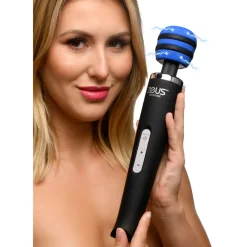 Zeus Electrosex Electro Sex | Silicone Vibrators>Blue-Arc E-Stim Vibrating Wand