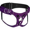 Strap U Anal Pegging Toys>Bodice Deluxe Leather Corset Strap-On Harness