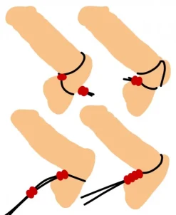Master Series Penis Rings>Bolo Lasso Adjustable Cock Ring