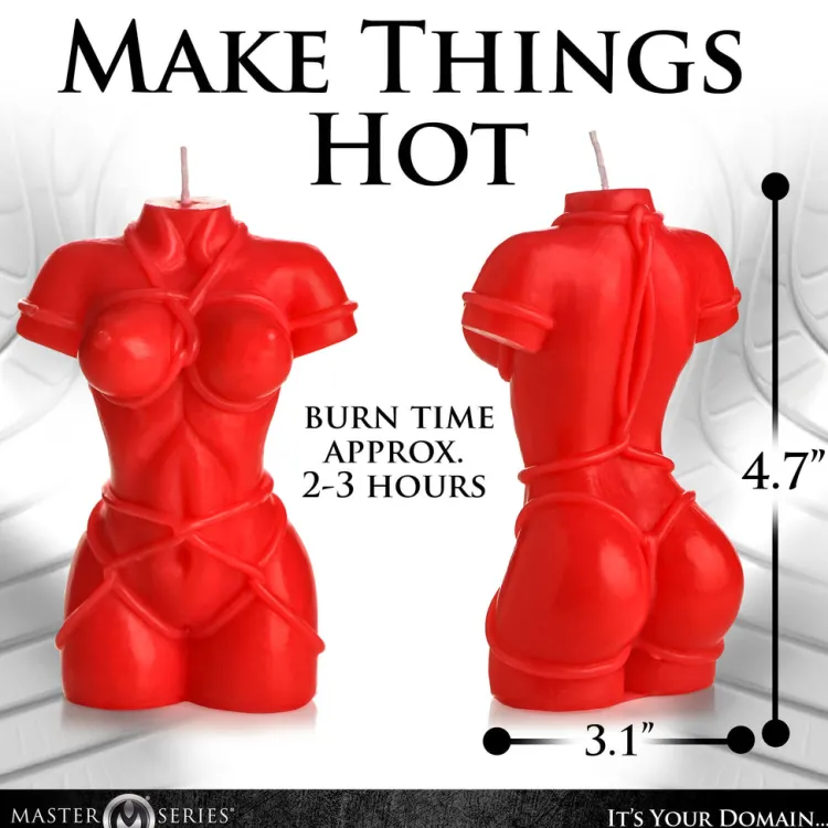 Master Series Sensation Play, Tools & Accessories>Bound Goddess Drip Candle