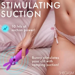 Shegasm Travel Essentials | Silicone Vibrators>Bunny Sidekick Suction Clit Stimulator