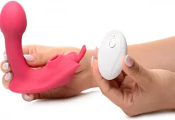 Shegasm Luxury Toys | App Controlled & Remote Vibrators>Butterfly Tease 10X Clitoral Suction Silicone Stimulator