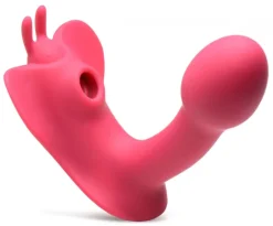 Shegasm Luxury Toys | App Controlled & Remote Vibrators>Butterfly Tease 10X Clitoral Suction Silicone Stimulator