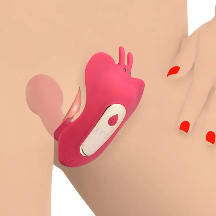 Shegasm Luxury Toys | App Controlled & Remote Vibrators>Butterfly Tease 10X Clitoral Suction Silicone Stimulator