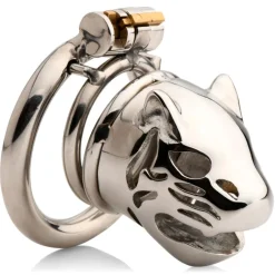 Master Series Chastity Devices | Penis Rings>Caged Cougar Locking Chastity Cage