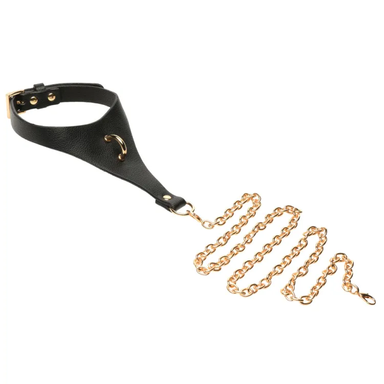 Master Series Leashes & Collars>Captivate Collar with Body Chain