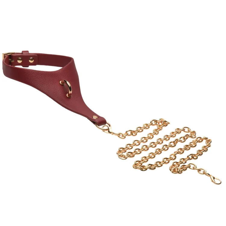 Master Series Leashes & Collars>Captivate Collar with Body Chain
