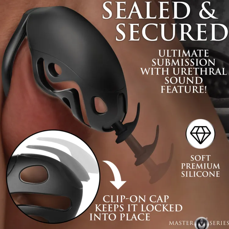 Master Series Chastity Devices>Captor Chastity Cage
