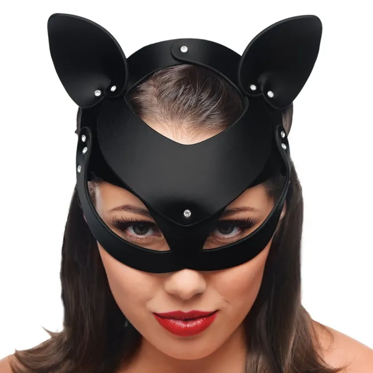 Tailz Ball Gags & Mouth Restraints | Masks & Dress-Up Accessories>Cat Tail Anal Plug and Mask Set