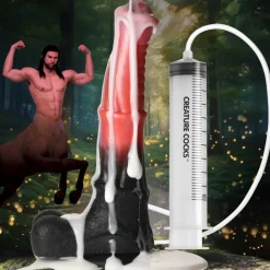 Creature Cocks Silicone Dildos>Centaur Explosion Squirting Silicone Dildo