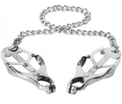 Kink Industries Starter Bdsm & Bondage Kits | Nipple Clamps & Stimulators>Chain Linked Nipple Clamps