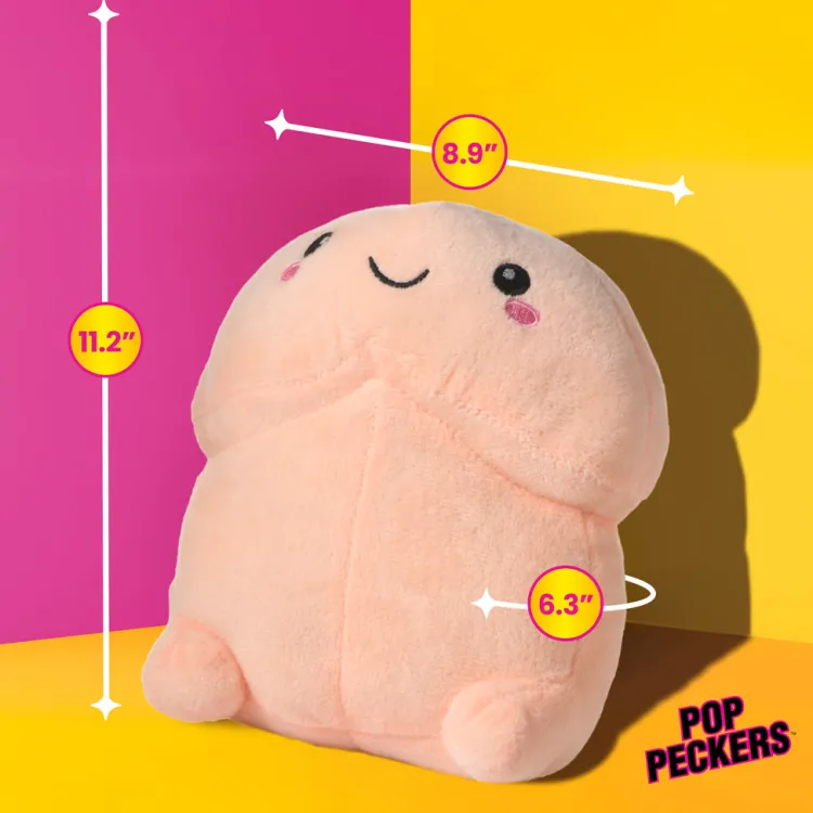 Pop Peckers Games & Novelties>Chibi Happy Peckers Pillow