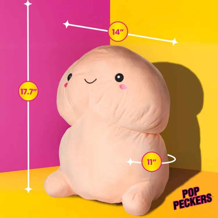 Pop Peckers Games & Novelties>Chibi Happy Peckers Pillow