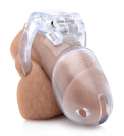 Master Series Chastity Devices | Penis Rings>Clear Captor Chastity Cage