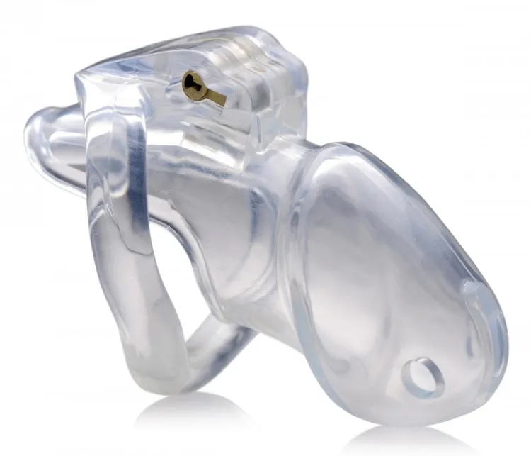 Master Series Chastity Devices | Penis Rings>Clear Captor Chastity Cage