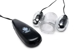 Trinity Vibes Vibrating Strokers | Vibrating Masturbators>Clear Multi-Speed Vibrating Head Teaser