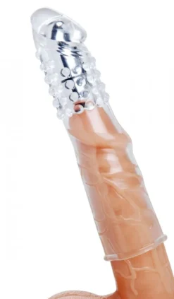 Size Matters Unique Vibrators>Clear Sensations Vibrating Penis Enhancer