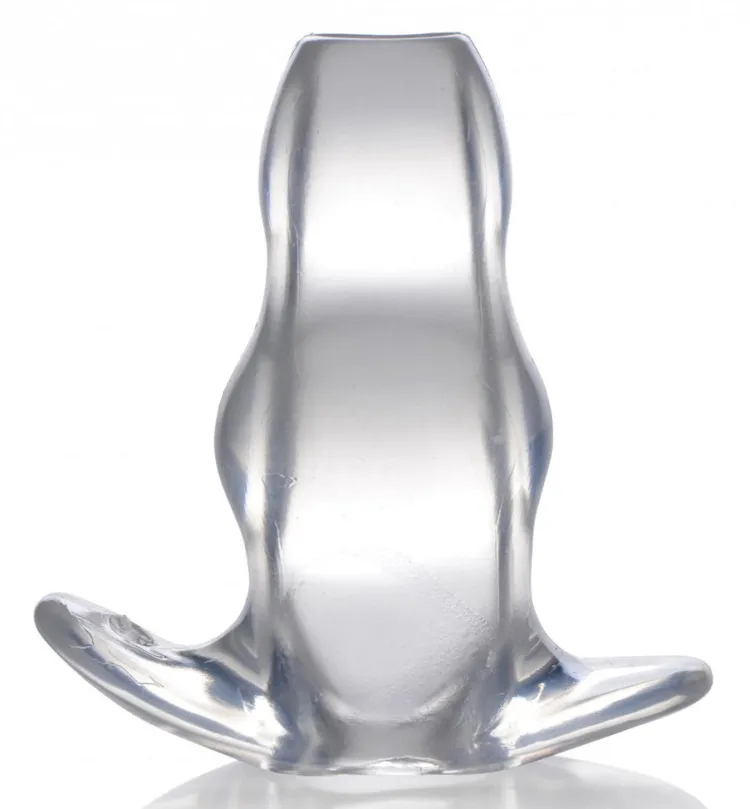 Master Series Unique Anal Toys | Butt Plugs>Clear View Hollow Anal Plug