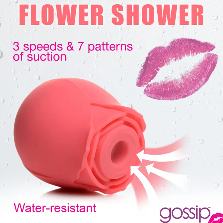 gossip Waterproof Vibrators | Unique Vibrators>Clitoral Rose Stimulator