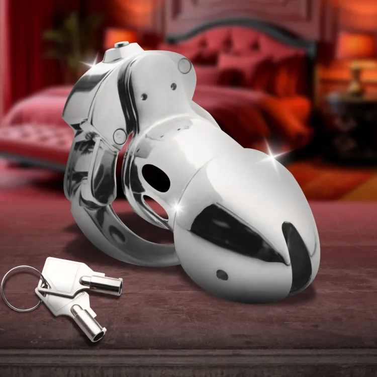 Master Series Chastity Devices>Cock Cuff Snap-On Chastity Cage