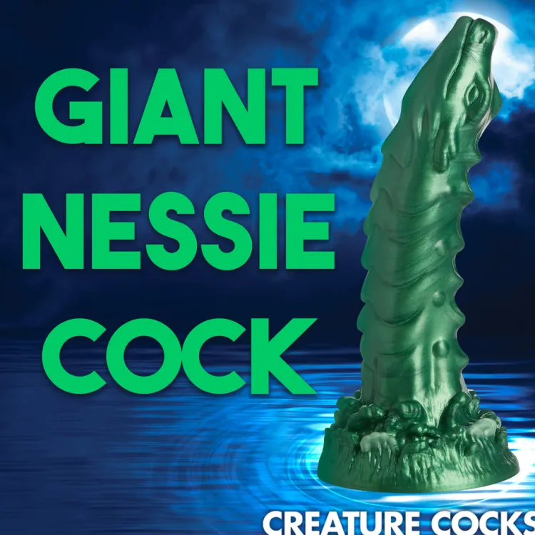 Creature Cocks Silicone Dildos | Large Dildos>Cockness Monster Lake Creature Silicone Dildo
